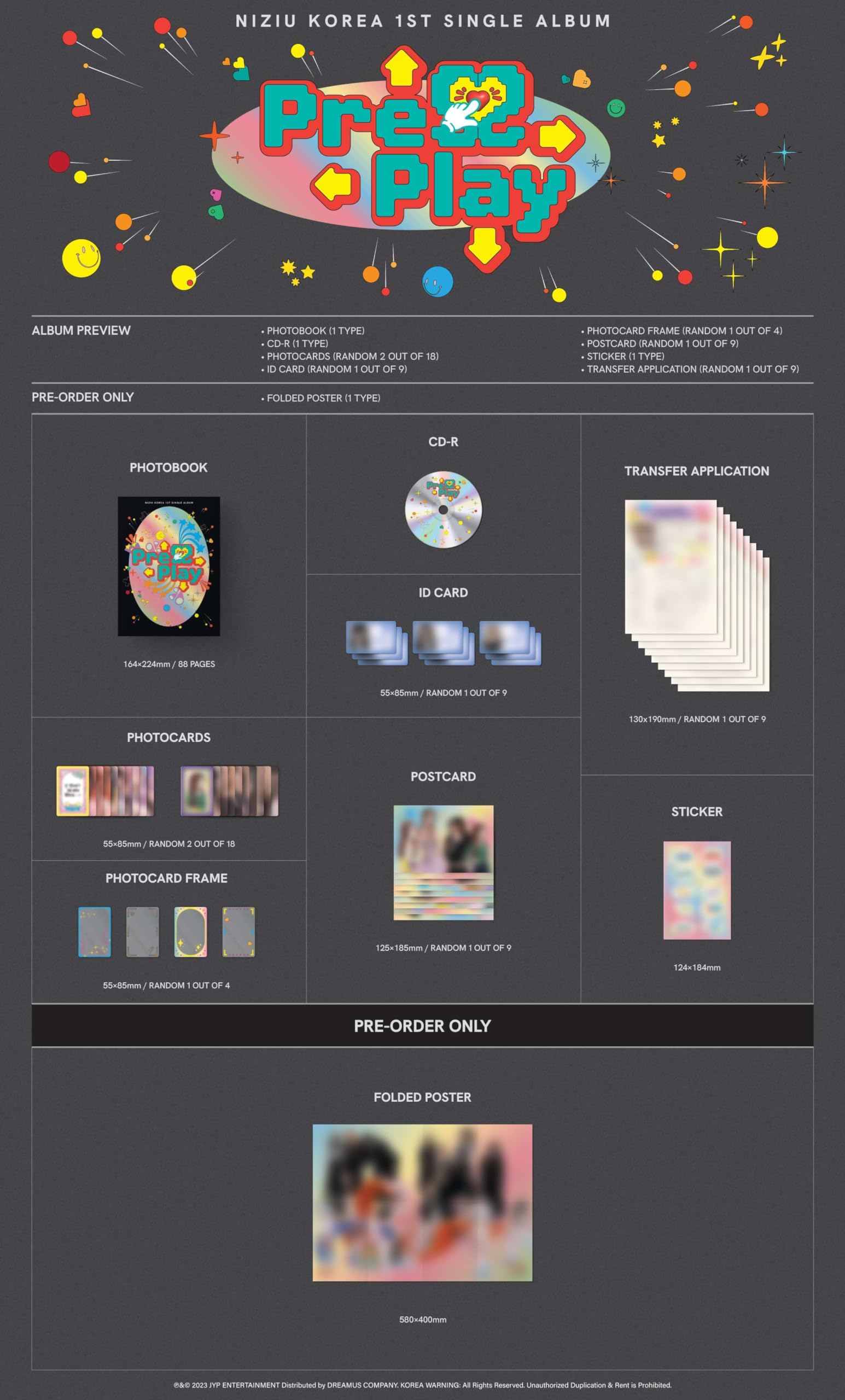 Amazon.co.jp: Press Play NiziU KPOP Album (韓国アルバム) [Press